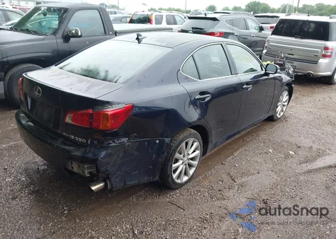 2010 Lexus Is 250 z USA, uszkodzony, nr VIN JTHCF5C24A2032718